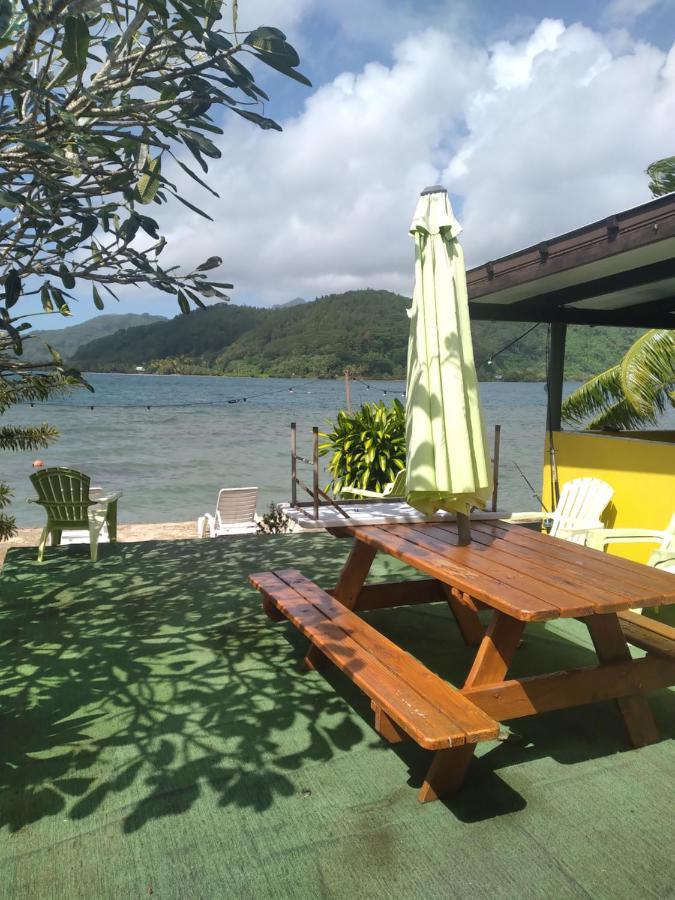 Villa De La Baie Raiatea - Bord De Mer Uturoa Ngoại thất bức ảnh