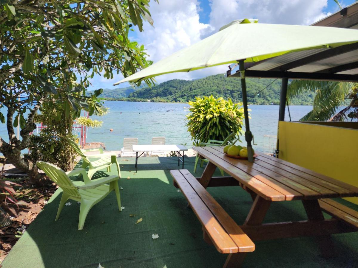 Villa De La Baie Raiatea - Bord De Mer Uturoa Ngoại thất bức ảnh
