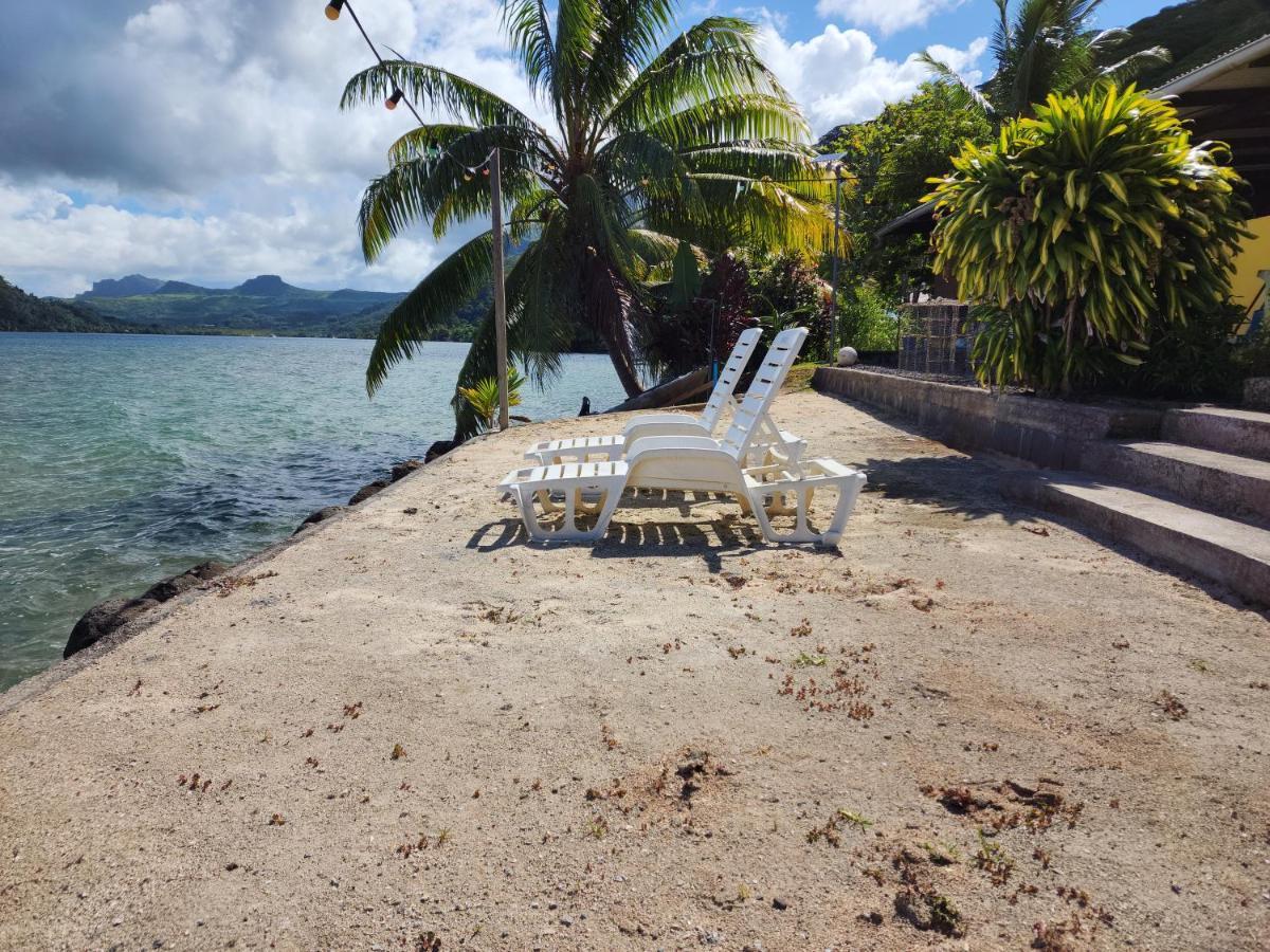 Villa De La Baie Raiatea - Bord De Mer Uturoa Ngoại thất bức ảnh