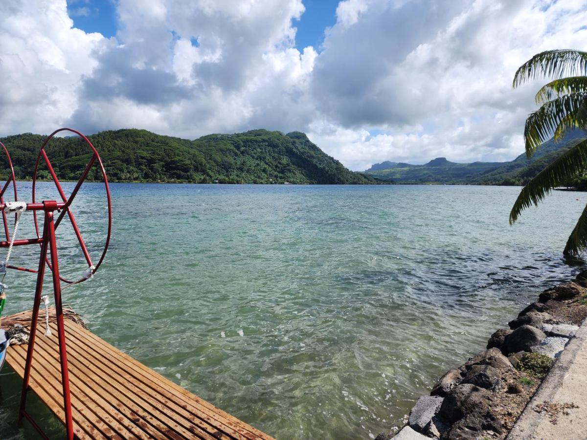 Villa De La Baie Raiatea - Bord De Mer Uturoa Ngoại thất bức ảnh