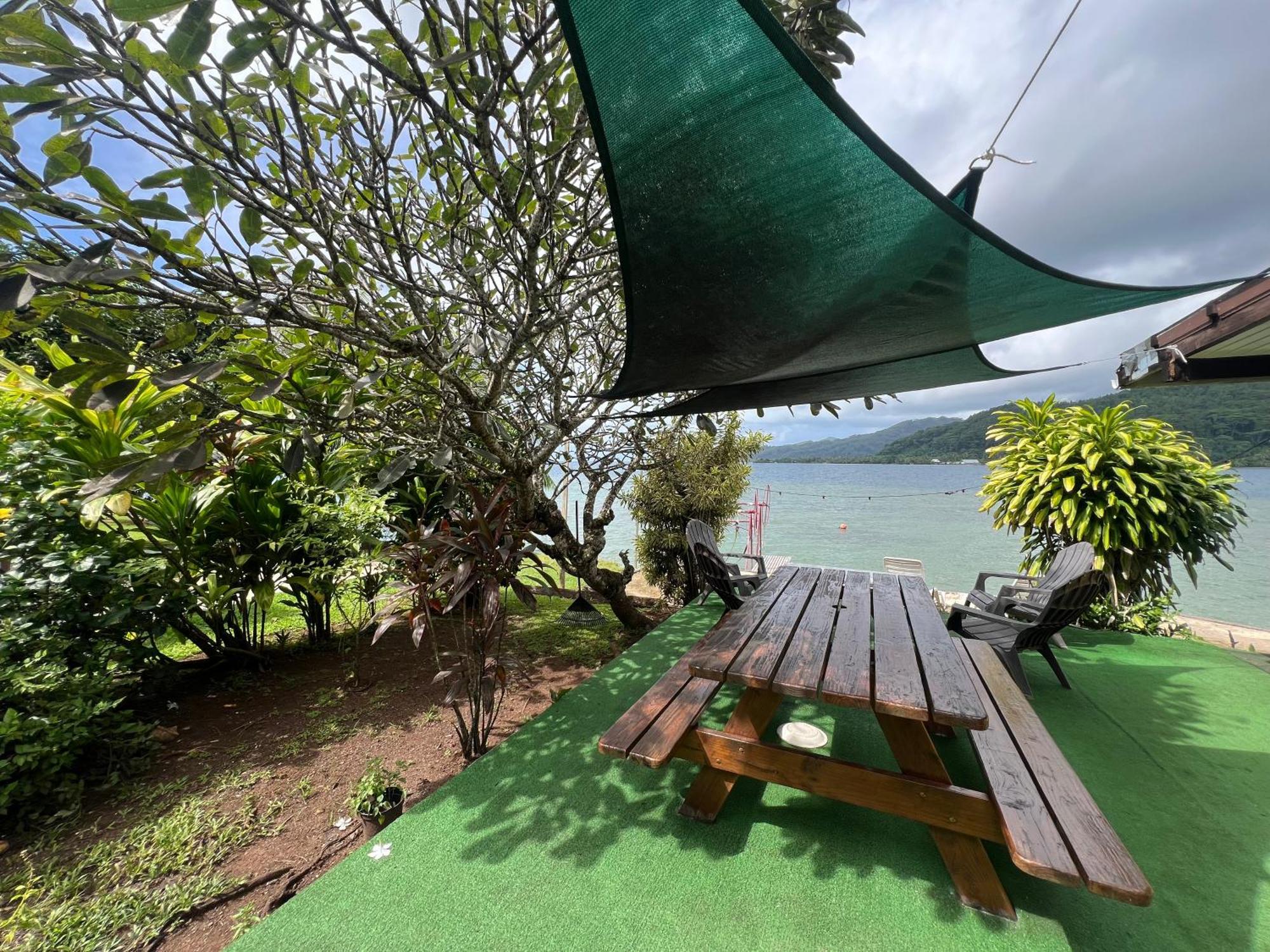 Villa De La Baie Raiatea - Bord De Mer Uturoa Ngoại thất bức ảnh