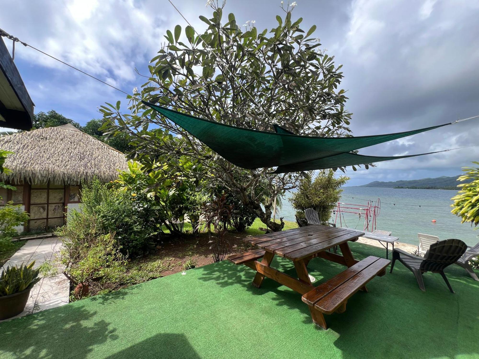 Villa De La Baie Raiatea - Bord De Mer Uturoa Ngoại thất bức ảnh