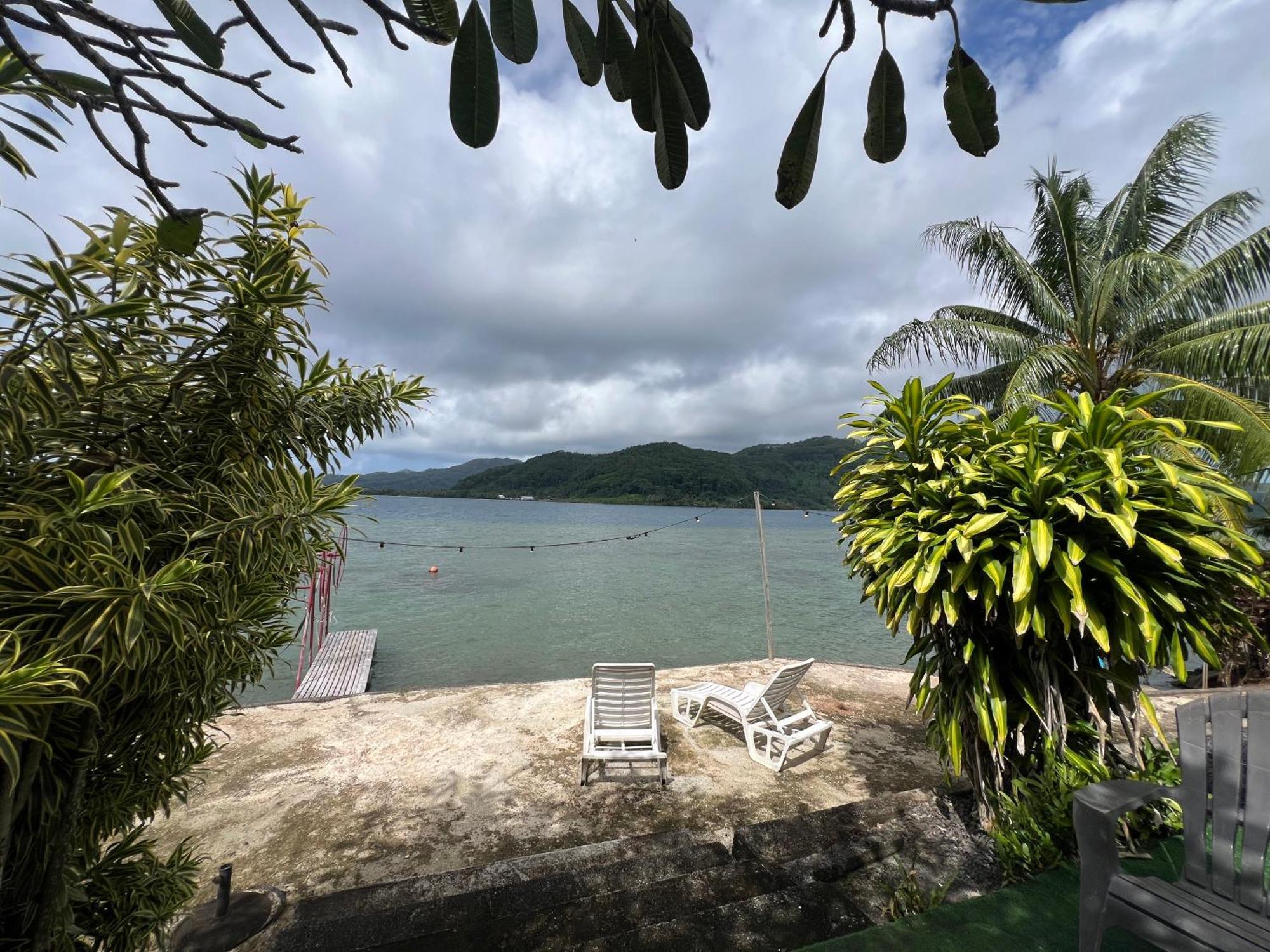 Villa De La Baie Raiatea - Bord De Mer Uturoa Ngoại thất bức ảnh